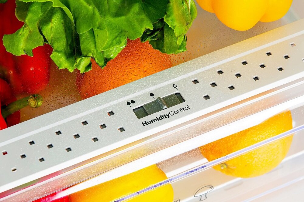 Frigider cu doua usi LDK LF-220EW, Capacitate 213 l, Less Frost, Termostat ajustabil, Iluminare LED, H 144 cm, Alb