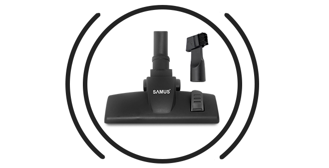 Aspirator cu sac Samus DELUXE ECO-FORCE
