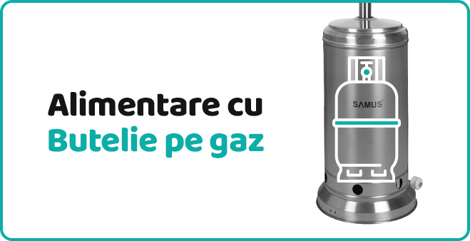 Incalzitor de terasa pe gaz Samus ITGS-14000X2
