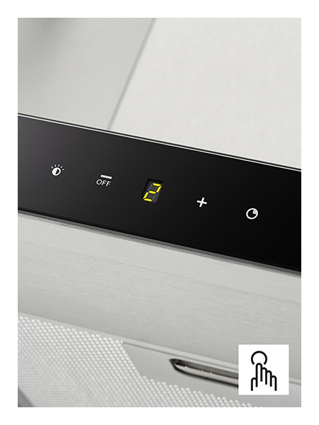 Hota total incorporabila Pyramis Turbo ERN 52cm Inox