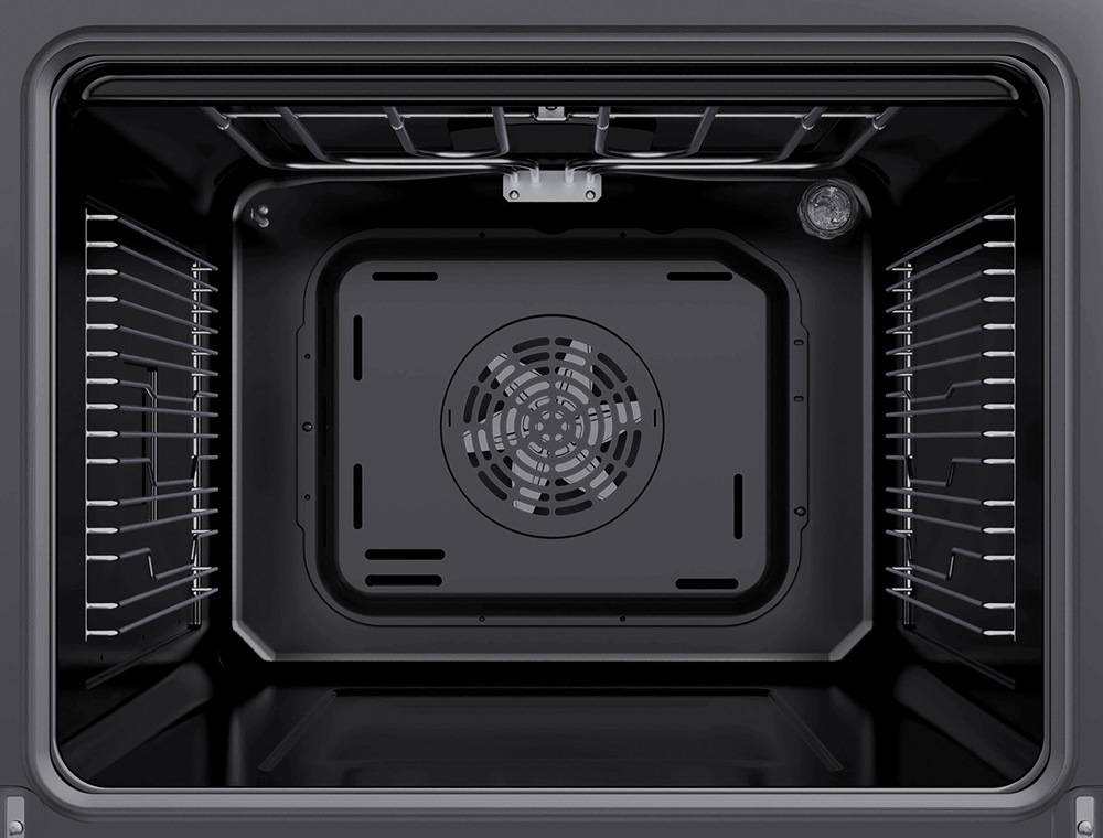 Cuptor electric Pyramis PO78082009SBL Full Black Glass