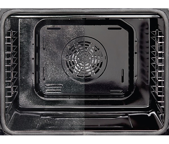 Cuptor electric Pyramis 6OIN BO113V Black Glass & Inox