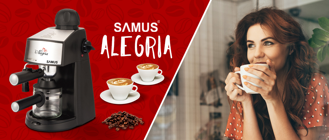 Espressor Samus ALEGRIA
