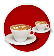 Espressor Samus CAFFECCINO RED