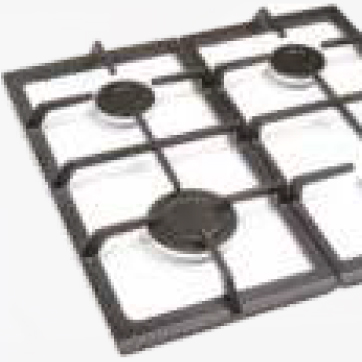 Plita gaz Pyramis 60KF 870 Rustic Ivory