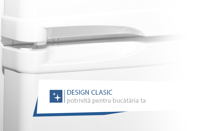 Frigider cu 2 usi Albatros FA203E, 151 L, Clasa energetica E, H 123 cm, Alb