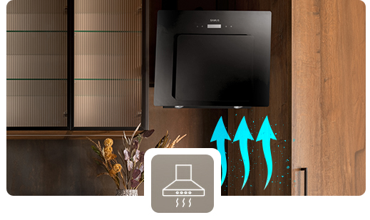 Hota decorativa inclinata Samus HSI640DGB