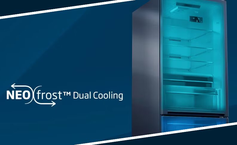 Frigider cu doua usi Beko RDNT401E40SZXBN