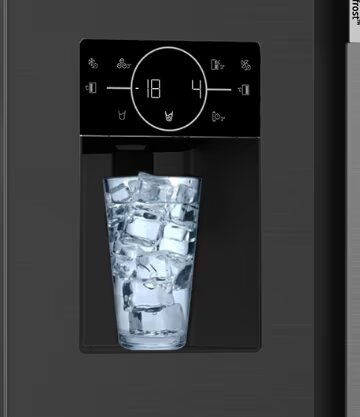 Side by side Beko GN162340XBRN, 571 l, Clasa E, NeoFrost Dual Cooling