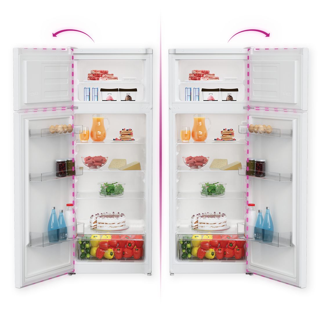 Frigider cu doua usi Arctic AD60310M40S