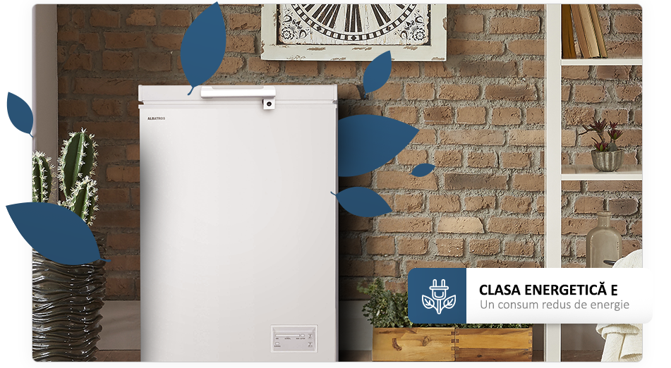 Lada frigorifica Albatros LA115E, 98 L, dubla functionalitate (frigider/congelator), fast freeze, clasa energetica E, termostat reglabil