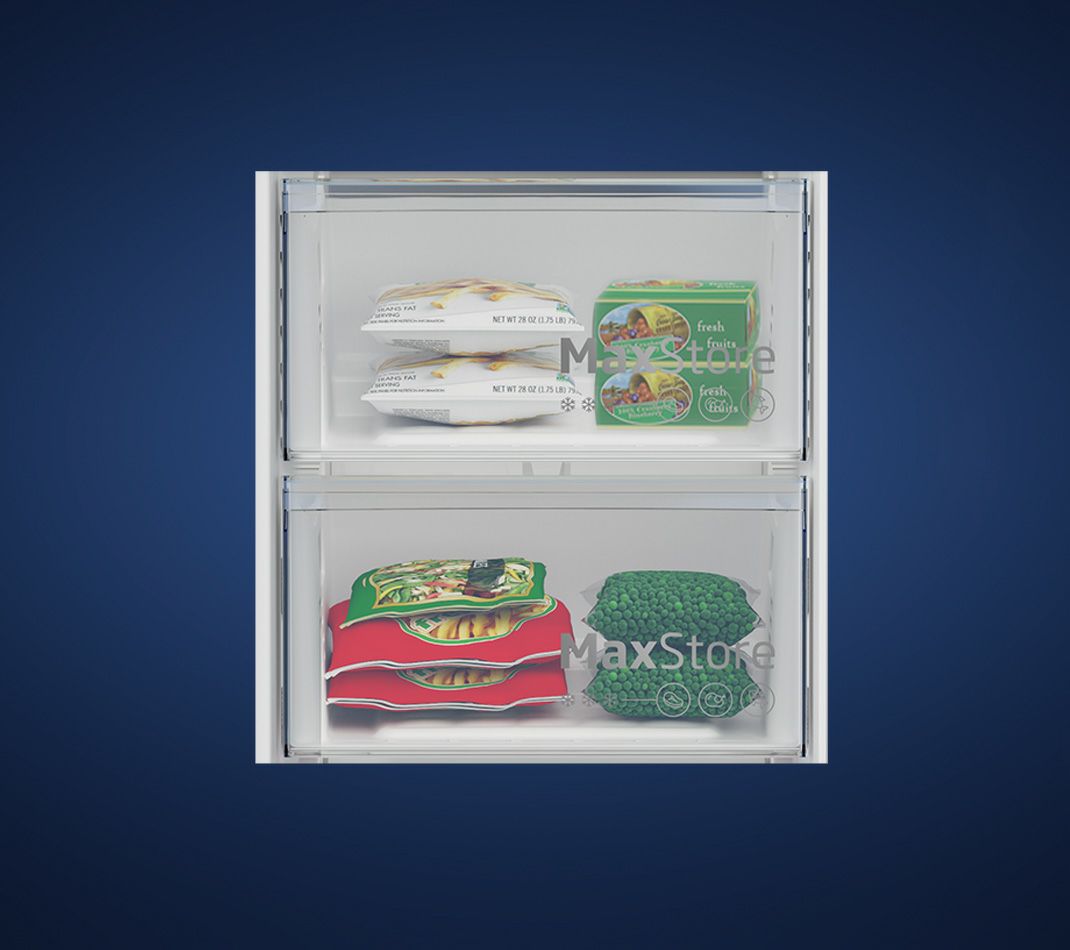 Congelator Beko B3RFNE314W, 286 L, No Frost