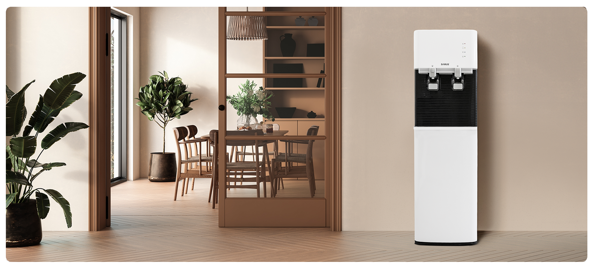 Dozator de apa de podea cu compresor WDSF-253CW