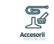 Aspirator cu sac Albatros Forte 90 Eco, 900 W, Sac textil 3 L, Filtru Hepa, Rosu/Gri