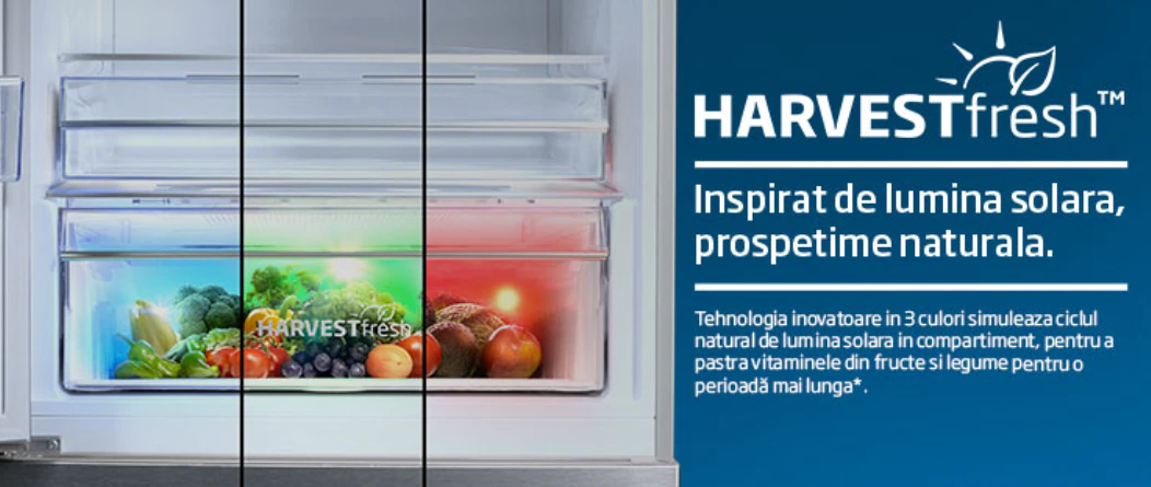 Side by side Beko GN163241DXBRN, 576 l, NeoFrost Dual Cooling