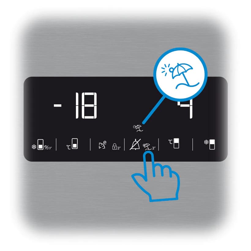 Frigider cu doua usi Beko B5RDNE504LDM