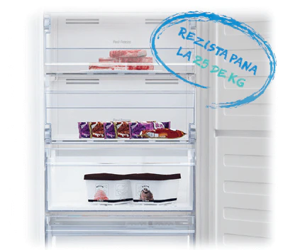 Frigider cu doua usi Beko RDNE455K30ZXBN