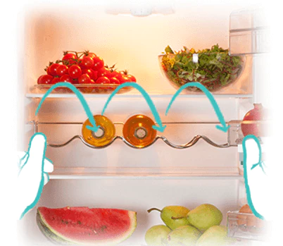 Frigider cu o usa Beko RSSE445K31WN