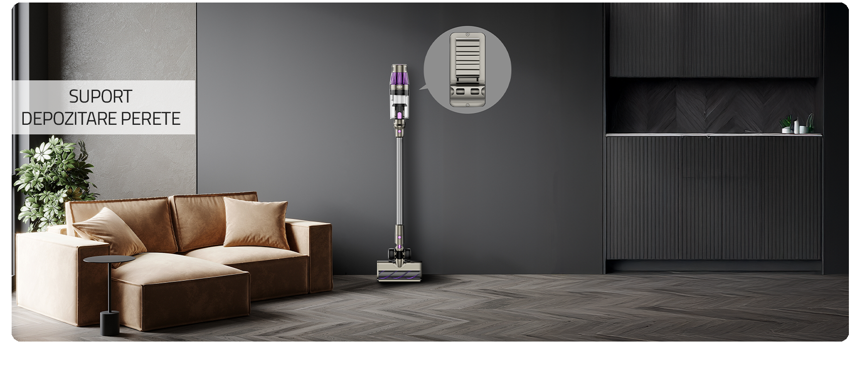 Aspirator vertical fara fir 2 in 1 Samus Typhoon Ultra Power