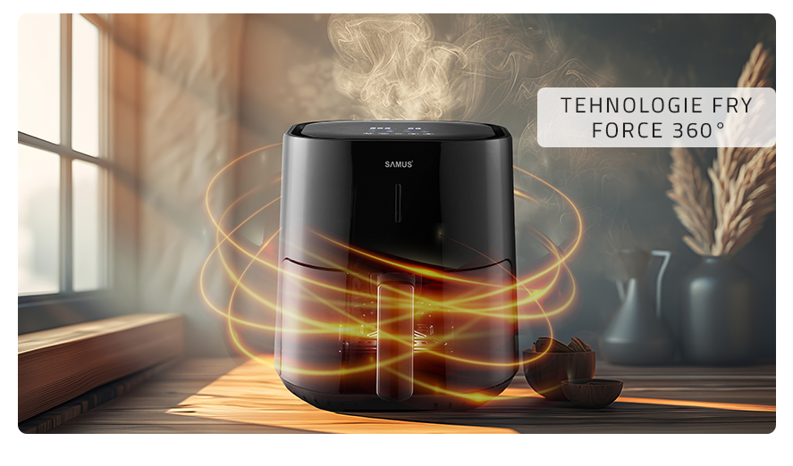 Friteuza cu aer cald Samus AF4-S1200DW