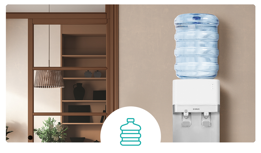 Dozator de apa de podea cu compresor WDST-252CWS
