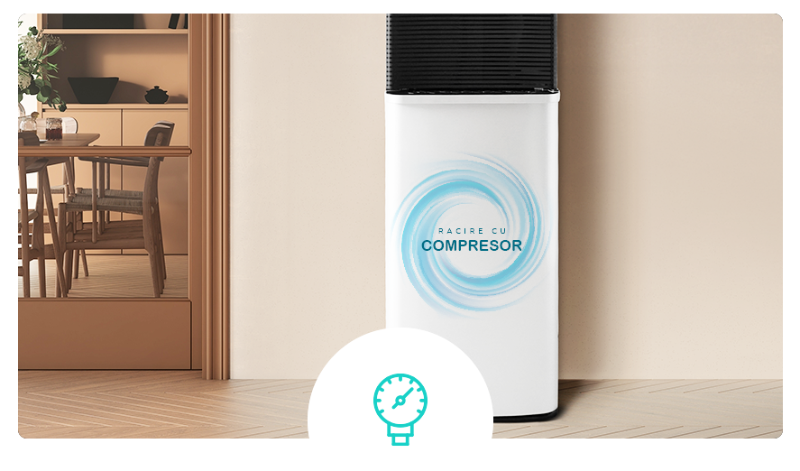 Dozator de apa de podea cu compresor WDSF-254CS