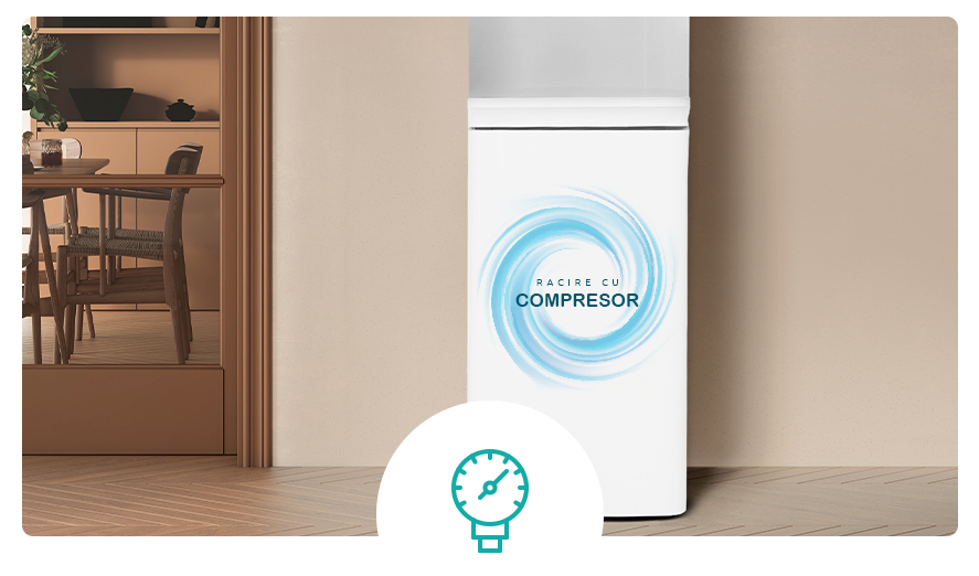 Dozator de apa de podea cu compresor WDST-252CWS