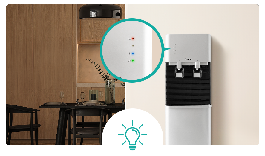 Dozator de apa de podea cu compresor WDSF-254CS
