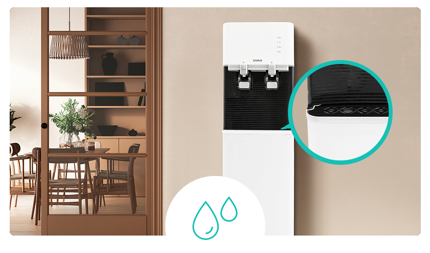 Dozator de apa de podea cu compresor WDSF-253CW