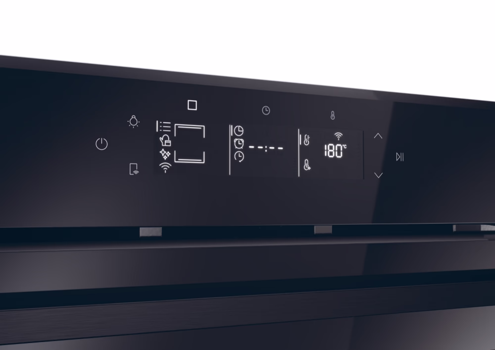 Cuptor incorporabil HAIER H6, Electric, Autocuratare pirolitica si hidrolitica, 78 l, Clasa A++, Wi-Fi, negru [4]