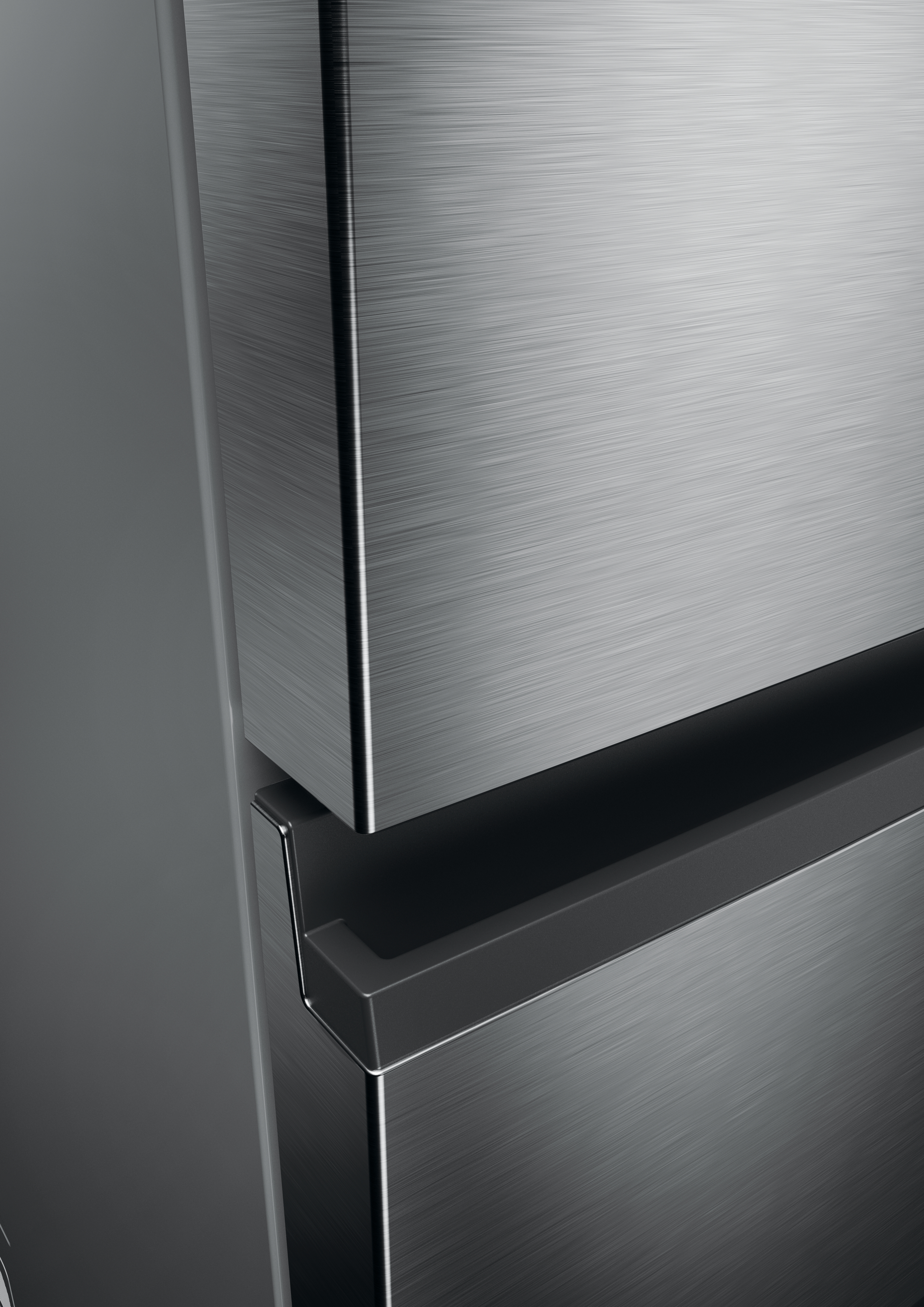 Combina frigorifica Haier 3D 60 Seria 5,, 360 l, Clasa D, No Frost, Afisaj Electronic, Iluminare LED, H 185 cm Argintiu [6]