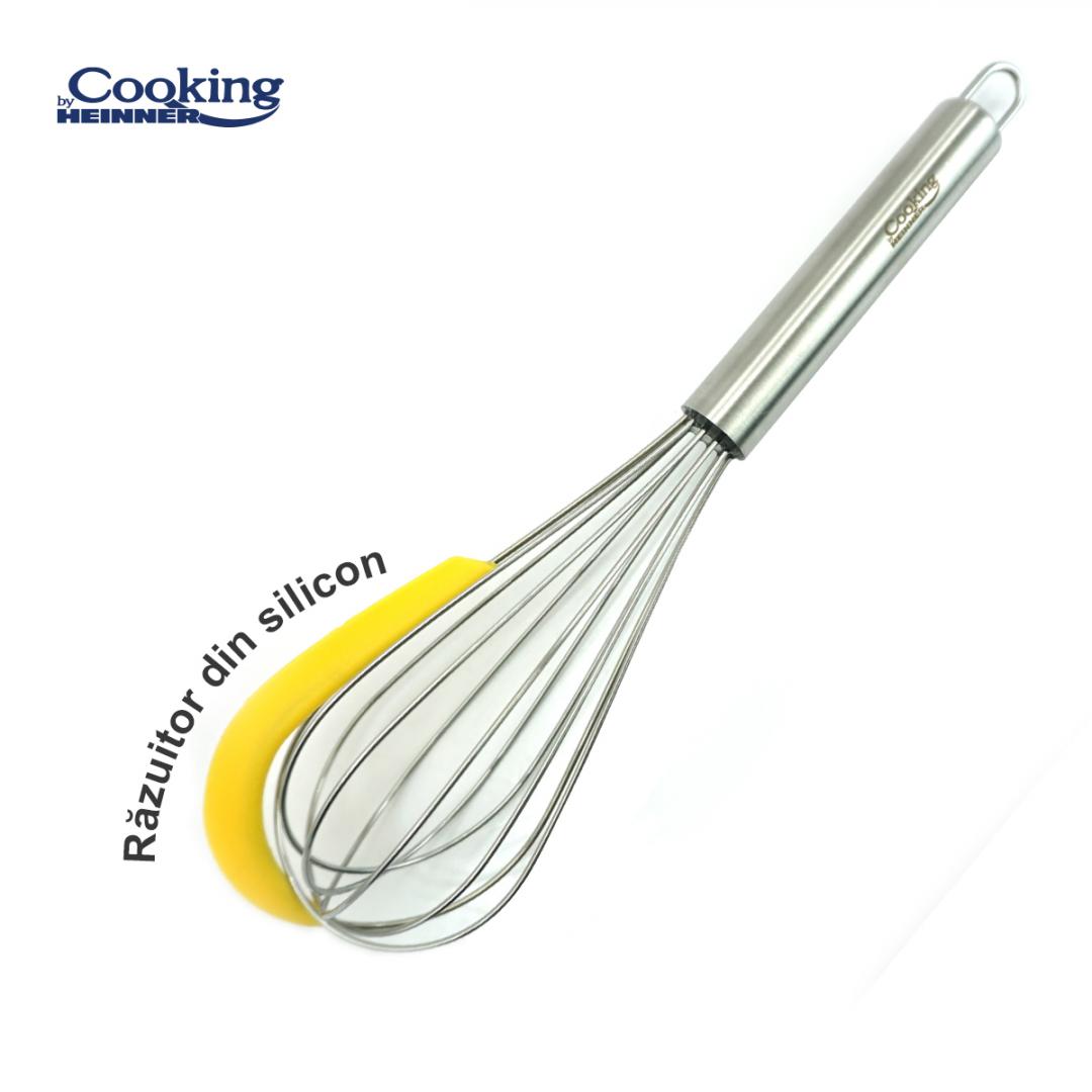 TEL INOX CU RAZUITOR DIN SILICON 23 CM, TEYA [4]