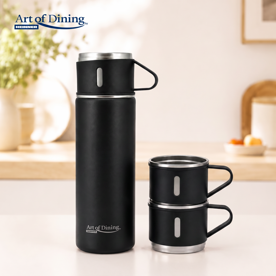 SET TERMOS QUATTRO SIP NEGRU, ART OF DINING [4]