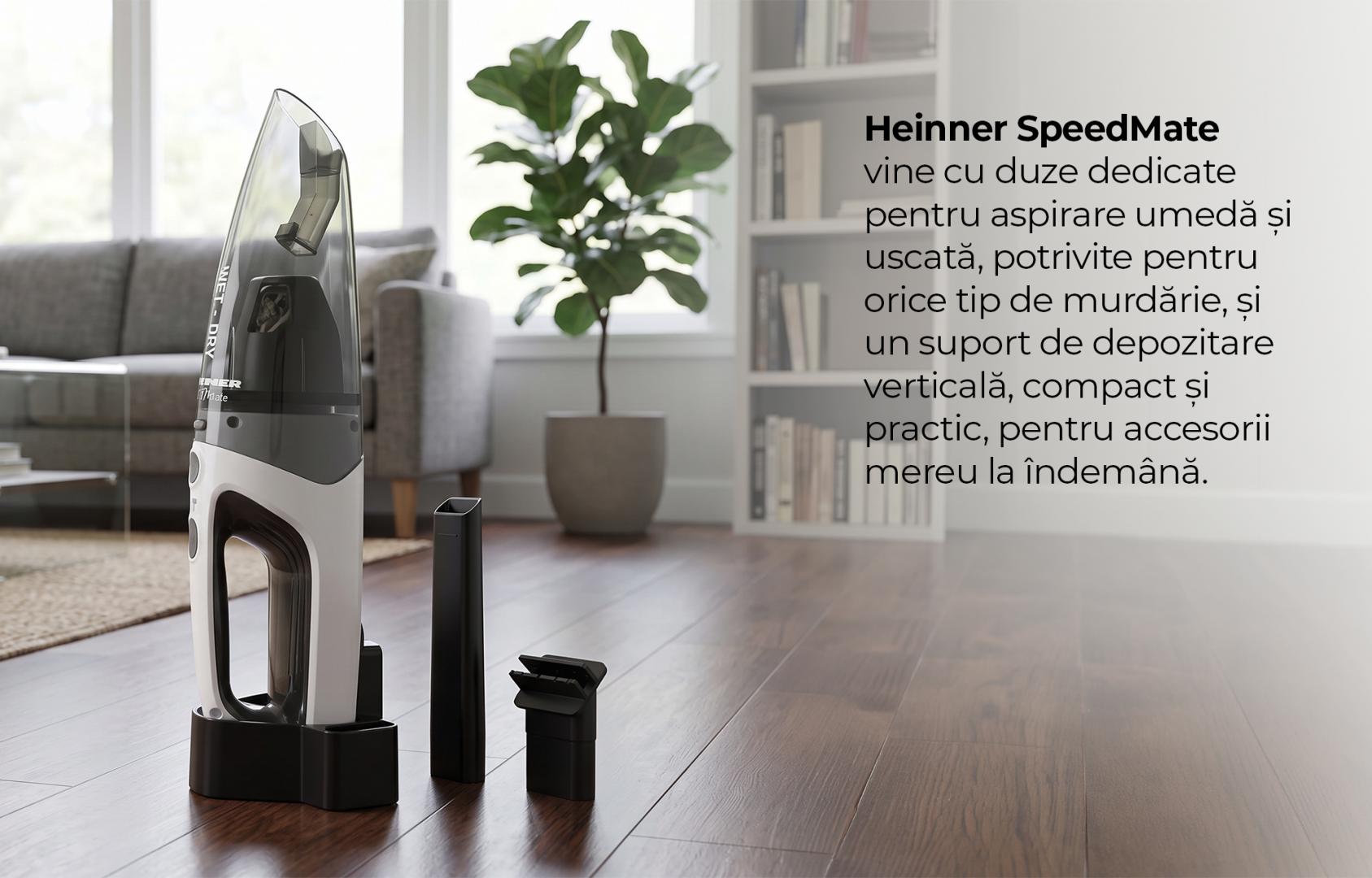 Aspirator de mână HEINNER SpeedMate HHVC-C7.4WHBK [7]