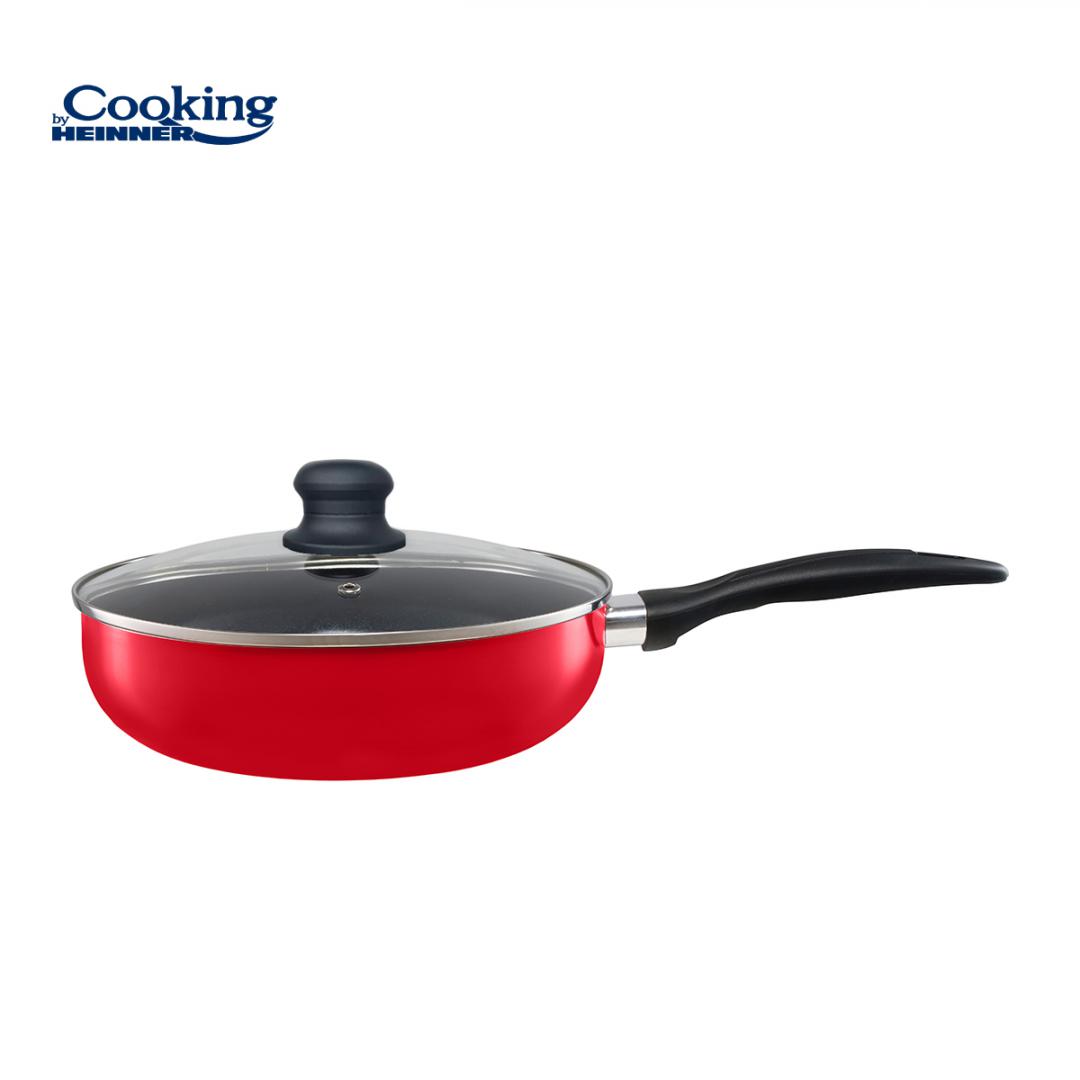 TIGAIE ADANCA ALUMINIU PRESAT+CAPAC 24x6.5 CM, COOKING BY HEINNER [3]