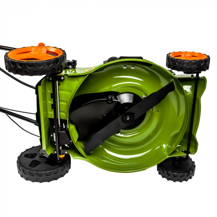 Masina de tuns gazonul Procraft PLM505E, Autopropulsie, Pornire electrica, Benzina, 4.4 CP, 3000 rot/min, 173 cc, cutit rezerva [8]