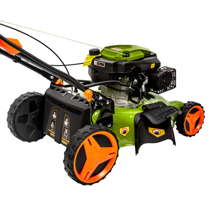 Masina de tuns gazonul Procraft PLM505E, Autopropulsie, Pornire electrica, Benzina, 4.4 CP, 3000 rot/min, 173 cc, cutit rezerva [6]