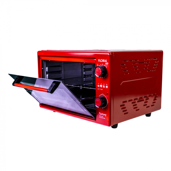 Cuptor electric, capacitate 40 Litri, putere 1500W, Gratar, Tava inclusa, culoare rosu / ZLN 2898 [1]