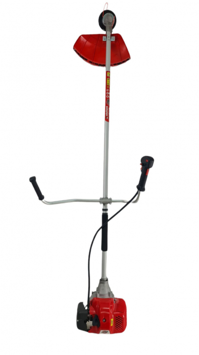 Motocoasa benzina ELEFANT MC5200, 6 CP, Motor 2 Timpi 52cc, disc vidia tambur si ham [2]