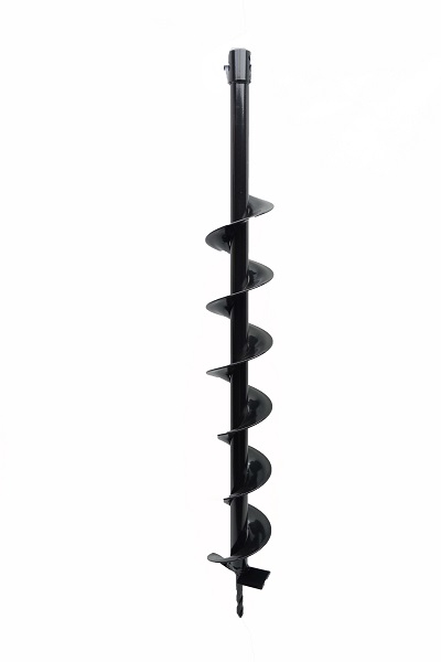 Set Motoburghiu Micul Fermier, 2 CP cu reductor + Burghiu de facut gauri in pamant 80x800 mm [3]