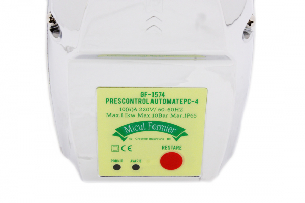 Presostat electronic prescontrol automat, 1tol, 1.1kW, IP65 [12]
