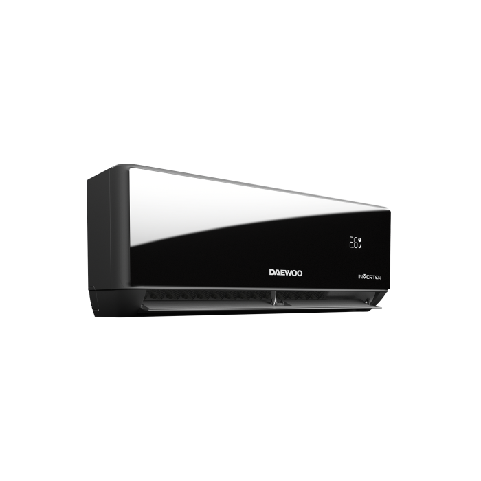 Aer conditionat Daewoo, 18000 Btu, Inverter, functie WI-FI, Clasa energetica A++, kit de instalare inclus (fara console), filtru cu ioni de Ag, Autocuratare, culoare Negru [4]