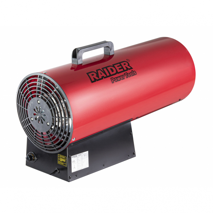 Aeroterma pe gaz 40000 w, debit 750 m³ h, volum 310 m3, RD-GH40 [5]