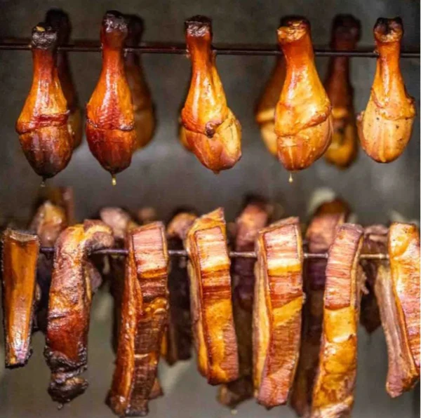 AFUMATOARE DIN TABLA ZINCATA CU GEAM ##74102 [9]