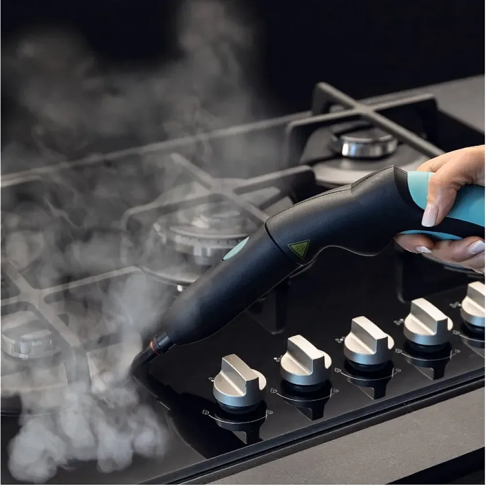 Aparat de curățat cu abur Ariete XVapor Deluxe 4146, 1500 W, 1.6 L, 5 bari, multi-suprafețe, albastru [7]