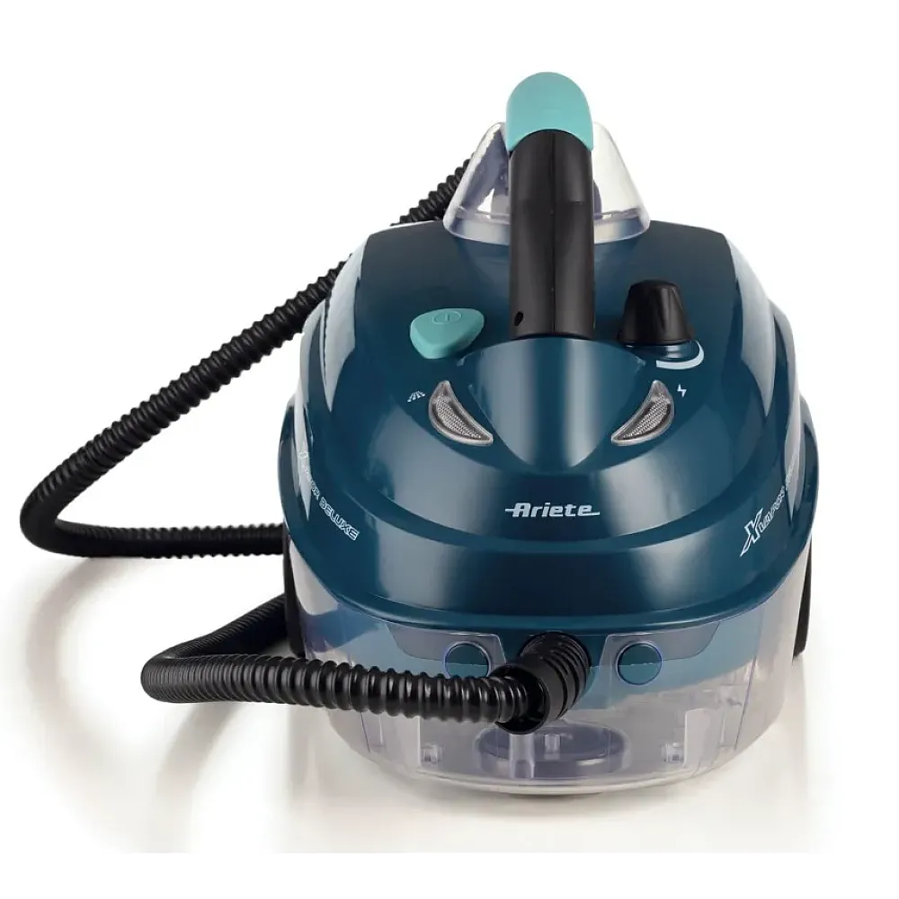 Aparat de curățat cu abur Ariete XVapor Deluxe 4146, 1500 W, 1.6 L, 5 bari, multi-suprafețe, albastru [3]