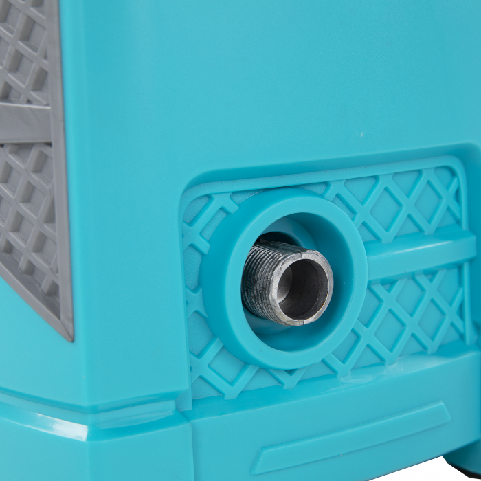 PACHET -  Aparat de spalat cu presiune DETOOLZ, presiune 105 bari, putere 1400W, debit maxim 6.8 l/min, DZ-CI107  + Furtun gradina BLUEBOS PLUS 1/2" (14 mm) 20m, set duze de conectare - DETOOLZ [24]