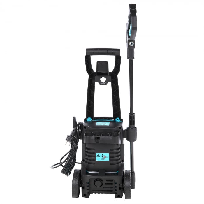 PACHET - Aparat de spalat cu presiune DETOOLZ, presiune 135 bari, putere 1600 W, debit maxim 6.8 l/min, DZ-CI108 + Furtun gradina BLUEBOS PLUS 1/2" (14 mm) 20m, set duze de conectare [22]