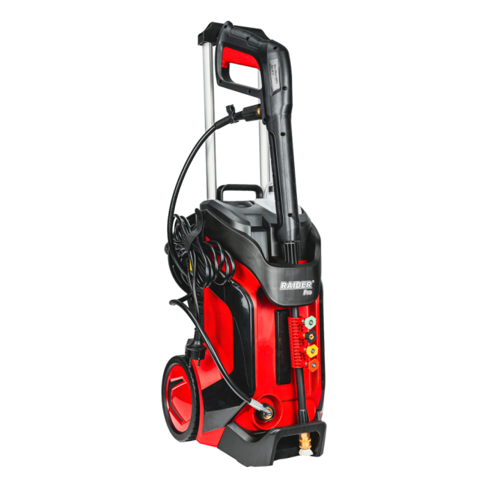 Aparat de spălat cu presiune 2200W, 170 bar, 6,6 l/min, 50°C, cu 4 duze și pistol [2]