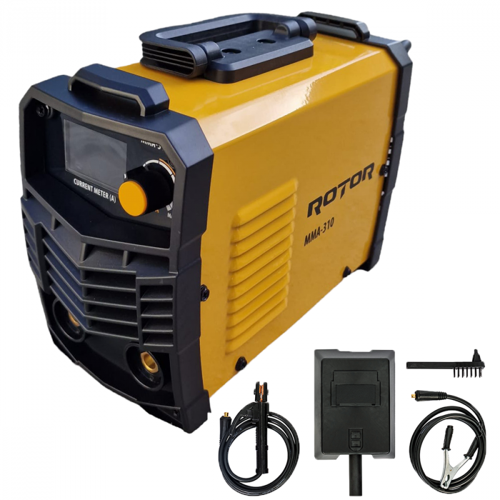 Aparat de sudura invertor ROTOR MMA-310A, afisaj color, functie anti-lipire + Masca automata cu cristale [5]